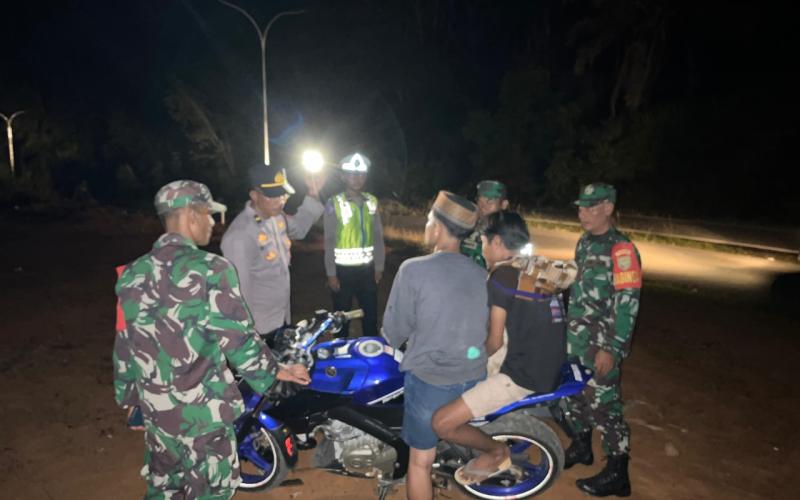 Polsek Ketahun Laksanakan Blue Sky Patrol Dalam Rangka Cooling System Situasi Kamtibmas