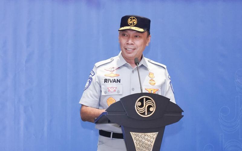 Pastikan Kesiapan Seluruh Personel, Dirut Jasa Raharja Pimpin Apel Pengamanan Mudik Lebaran 1445 H