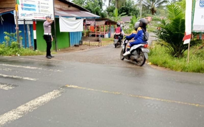 Morning Traffic Control Berikan Pelayanan Pada Masyarkat