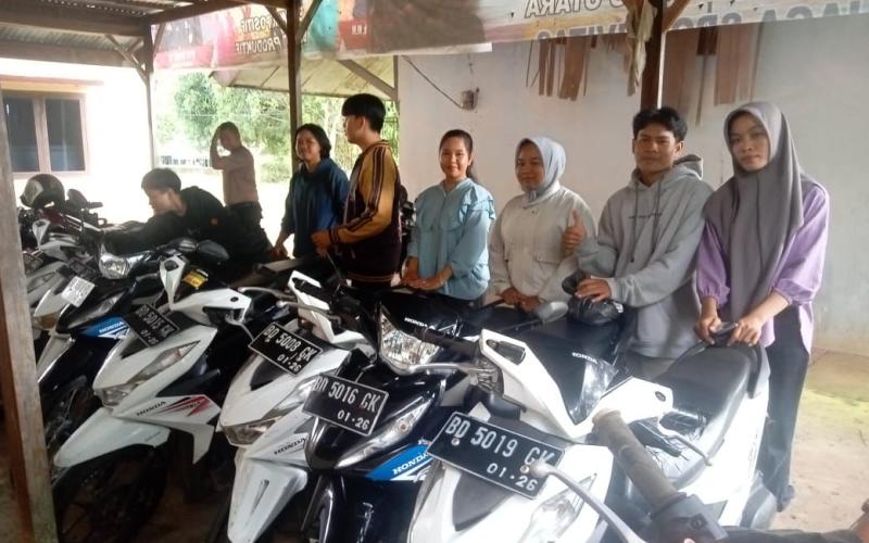 Polsek Padang Jaya Membuka Penitipan Kendaraan Bermotor Bagi Pemudik