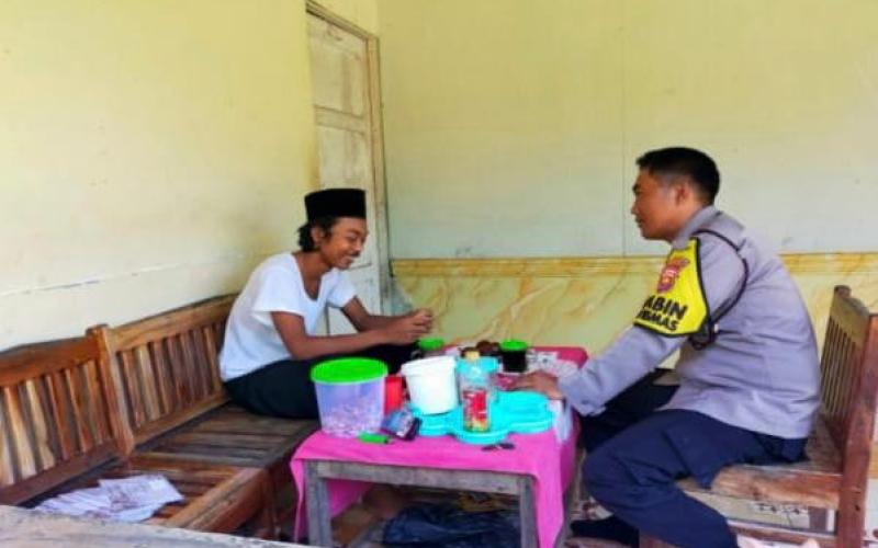 Polsek Ketahun Sambang Ke Tokoh Agama Dalam Rangka Colling System