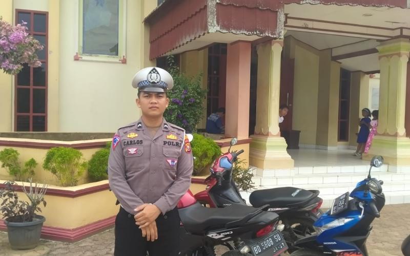 Polsek Ketahun Laksanakan Pengamanan Gereja Setiap Hari Minggu di Wilkum