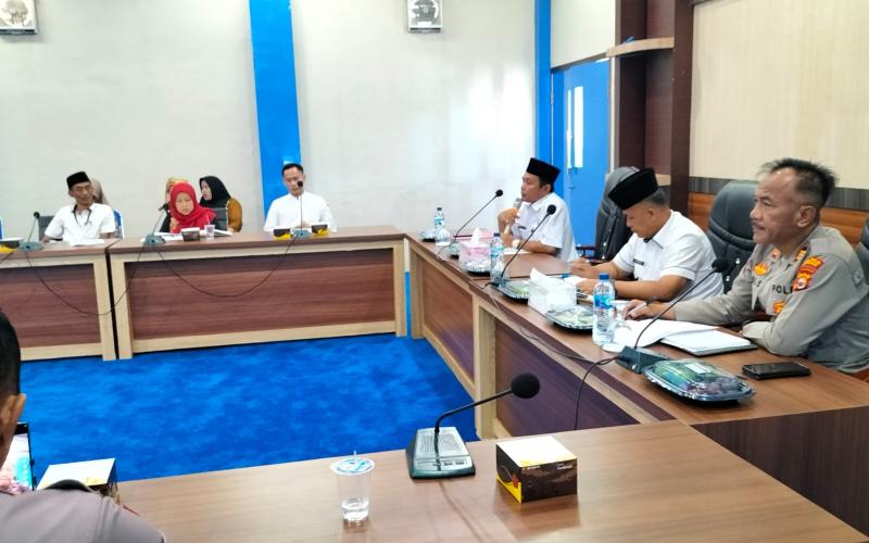 Kasat Binmas Hadiri Rapat Persiapan Keberangkatan Calon Jemaah Haji