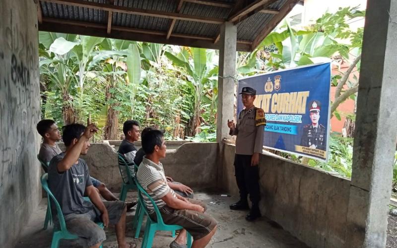 Terus Berikan Pelayanan dan Keamanan Kamtibmas Bagi Masyarakat Polsek PUT Gelar Jumat Curat 