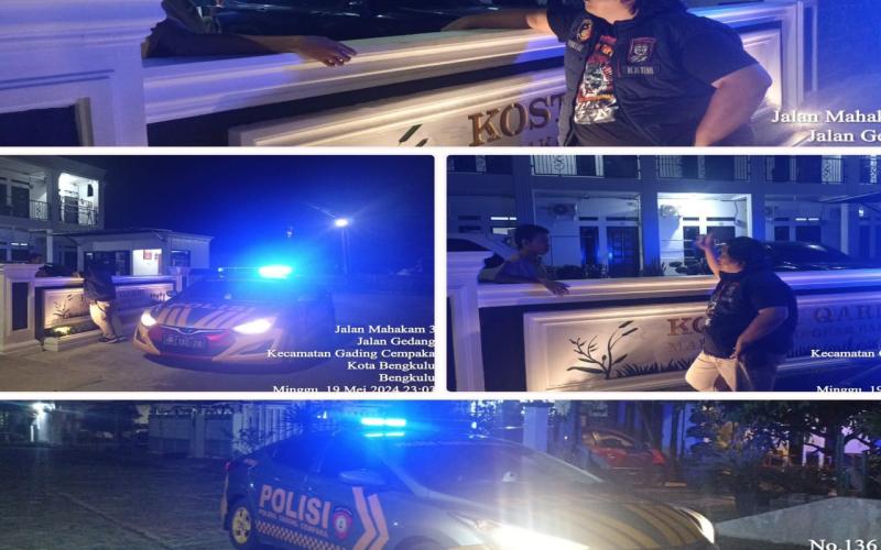 Meminimalisir Terjadinya Tindak Pidana, Polsek Gading Cempaka Patroli Kring Serse