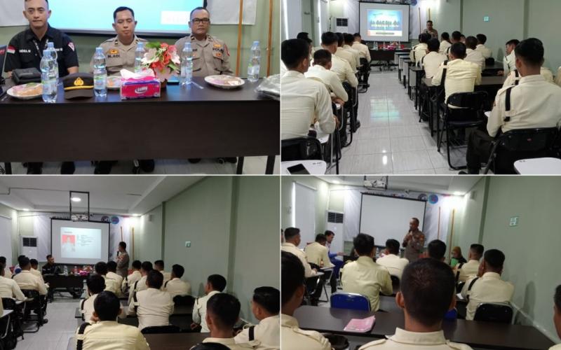 Sat Binmas Polresta Bengkulu Binkamsa Bersama Security PT SGP 