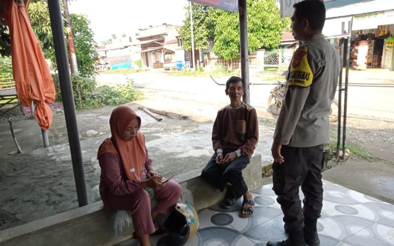 Jalin Sinergitas dalam mewujudkan Kamtibmas yang Kondusif Bhabinkamtibmas Polsek Pino Sambangi Warga Binaan 