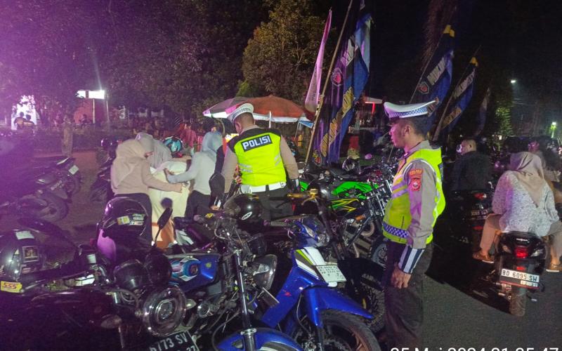 Polres BU Laksanakan Blue Sky Patroli Guna Ciptakan Kamtibmas Kondusif Jelang MTQ 