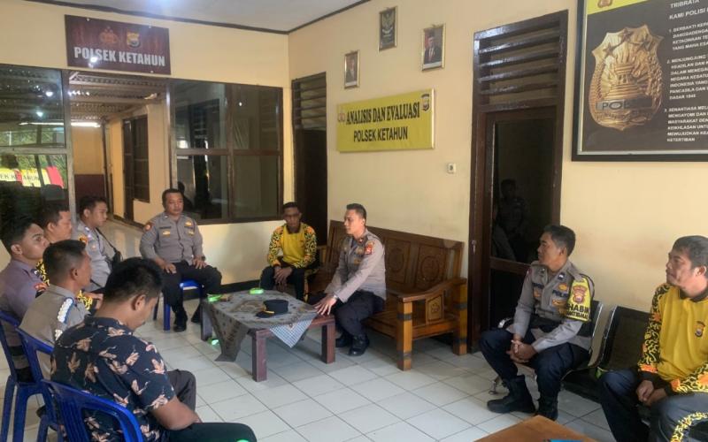 Evaluasi Hasil Kinerja, Kapolsek Ketahun Pimpin Anev Bulanan