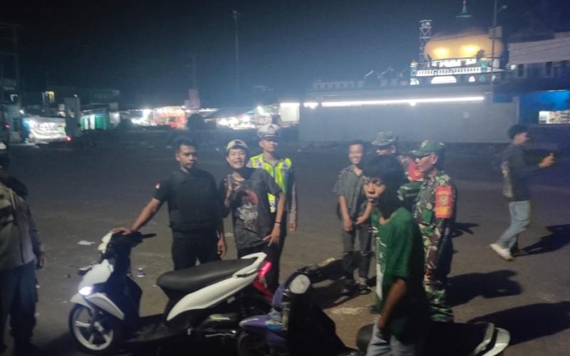 Tingkatkan Patroli Blue Light, Polsek Ketahun Jaga Situasi Tetap Kondusif