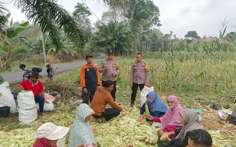 Empati pada Masyarakat, Polsek Padang Jaya Gelar Minggu Kasih