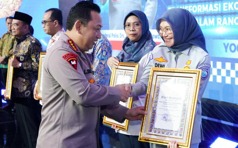 Jasa Raharja Raih Penghargaan Kolaborasi Aktif Pengamanan Arus Mudik dan Arus Balik Ops Ketupat 2024