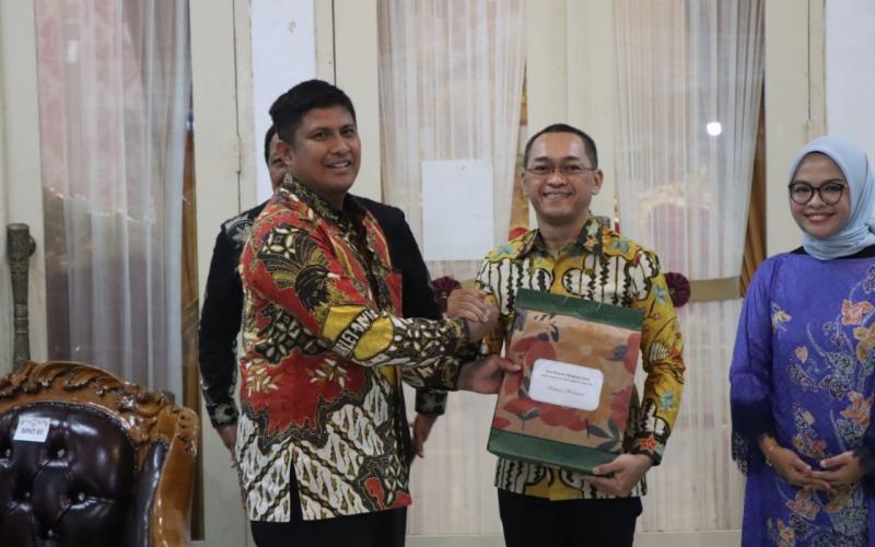 Kapolres Bengkulu Utara Hadiri Pisah Sambut Kajari Bengkulu Utara di Balai Daerah 