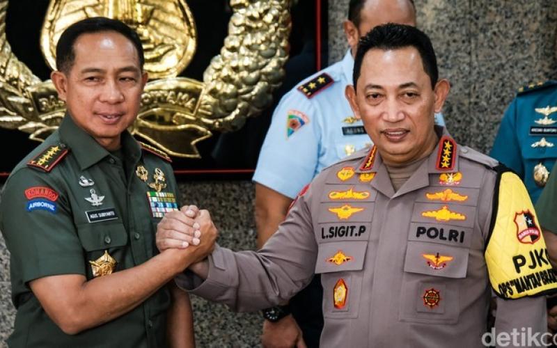 Survei Litbang Kompas: TNI-Polri Jadi 2 Lembaga dengan Citra Positif Terata