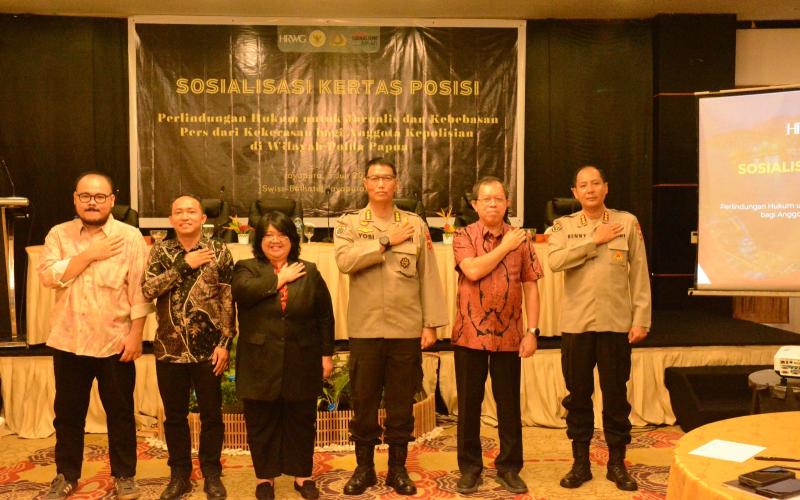 Pentingnya Kebebasan Pers, Kompolnas Sosialisasikan Perlindungan Hukum untuk Jurnalis di Papua