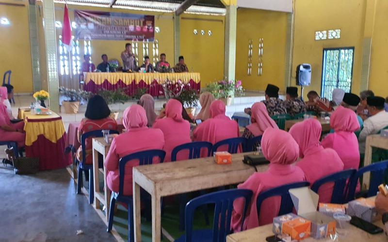Pisah Sambut Kapolsek Giri Mulya Diwarnai Kehangatan dan Kebersamaan