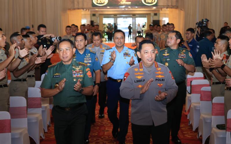 Inilah Pesan Kapolri dan Panglima TNI kepada Capaja TNI-Polri