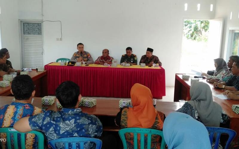 Kapolsek Hadiri Rakor Persiapan Upacara Peringatan HUT RI Ke-79