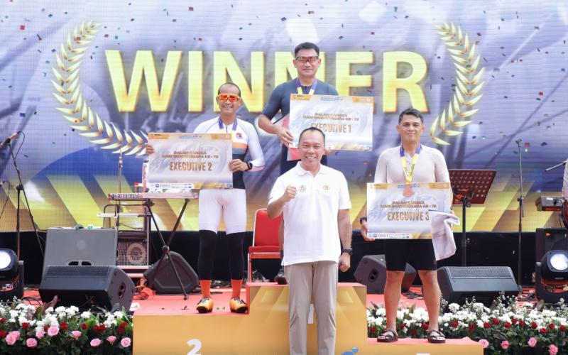 Flag Off Zebra Bhayangkara Presisi Sudirman Loop 2024, Rivan A. Purwantono Ungkap Jakarta Tempat yang Baik untuk Olahraga Sepeda
