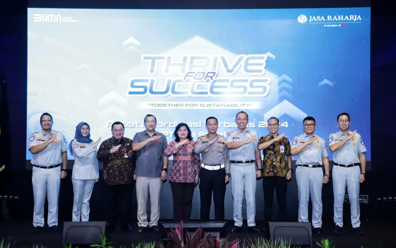 Gelar Rakortas 2024, Jasa Raharja Berkomitmen Perkuat Kolaborasi dan Sinergi untuk Tingkatkan Pelayanan dan Kinerja Berkelanjutan