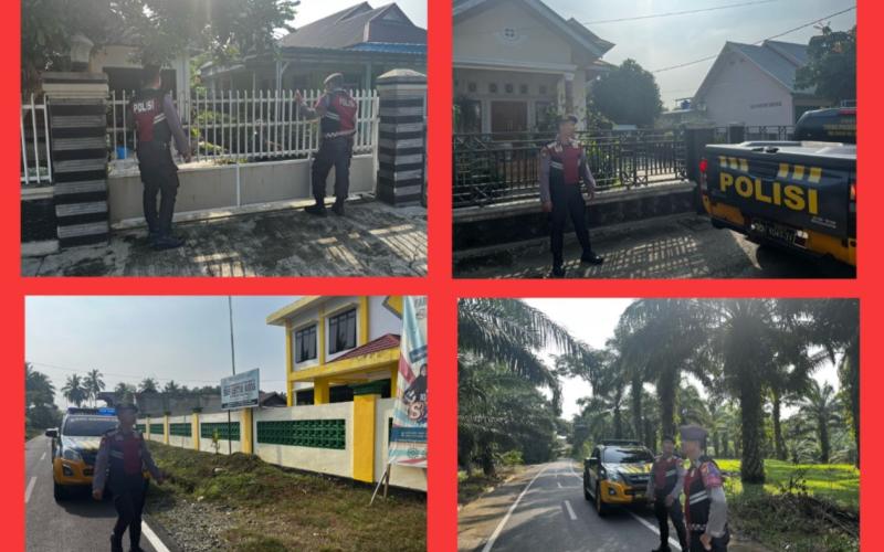Patroli Sore, Sat Samapta Polres BS Jaga Kamtibmas Kondusif 