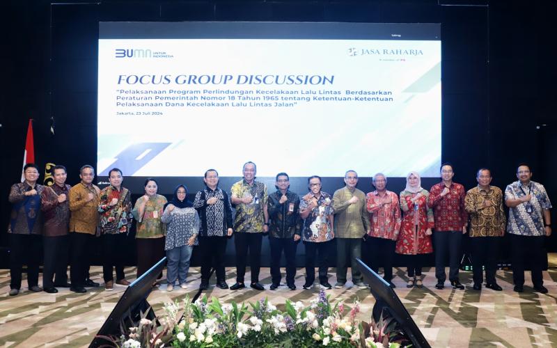 Gelar FGD dengan Para Ahli, Jasa Raharja Dorong Optimalisasi Peraturan Pemerintah No. 18 tentang Dana Kecelakaan Lalu Lintas Jalan