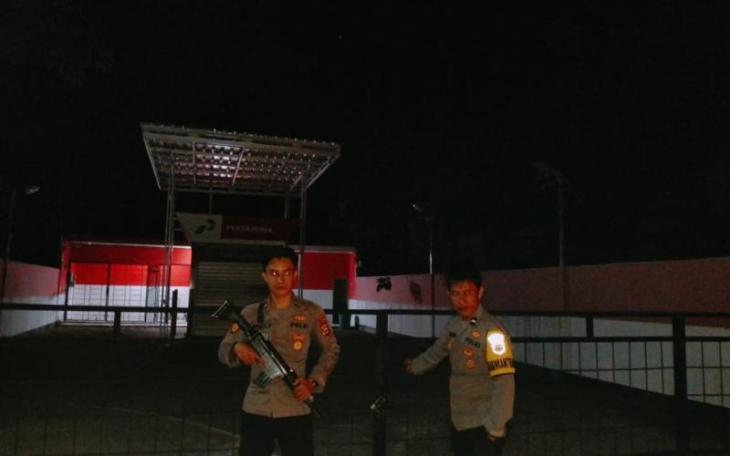 Patroli Dialogis, Polsek Padang Guci Hulu Antisipasi Premanisme dan 3C Serta Pengamanan Objek Vital
