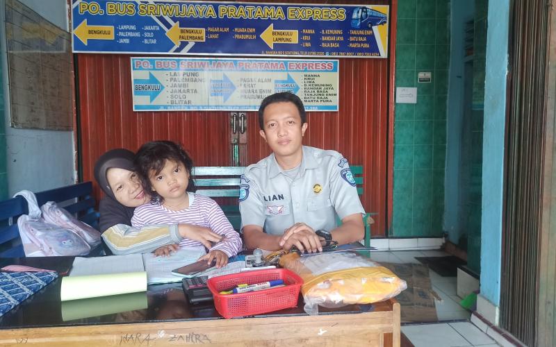 Jasa Raharja Kunjungan Ke PO Sriwijaya Pratama Expres Dalam Kegiatan Costumer Relationship Management (CRM)