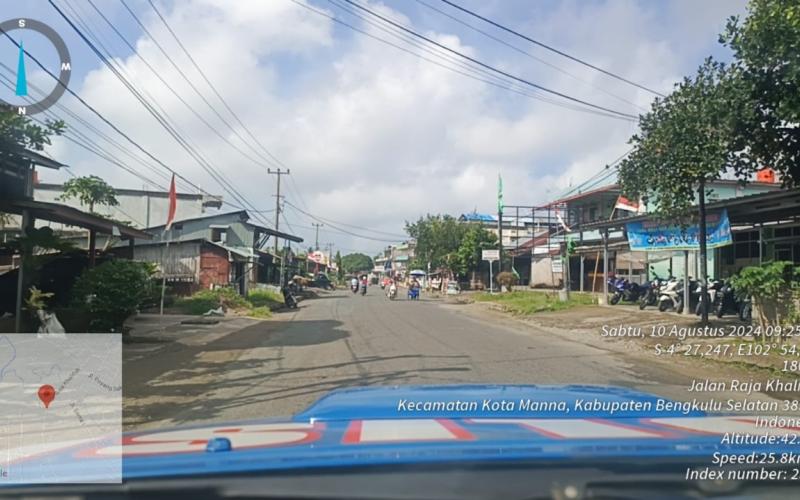 Ciptakan Kamseltibcarlantas, Satlantas Polres BS Patroli di Jalan Protokol