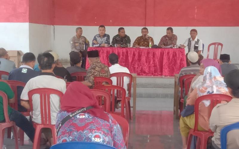 Bhabinkamtibmas Hadiri Undangan Rapat Tindak Lanjut Incluve PT. Pamor Ganda