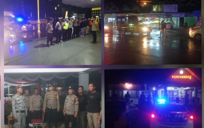 Patroli Dialogis, Piket Fungsi Polresta Bengkulu Sambang ke KPU Kota