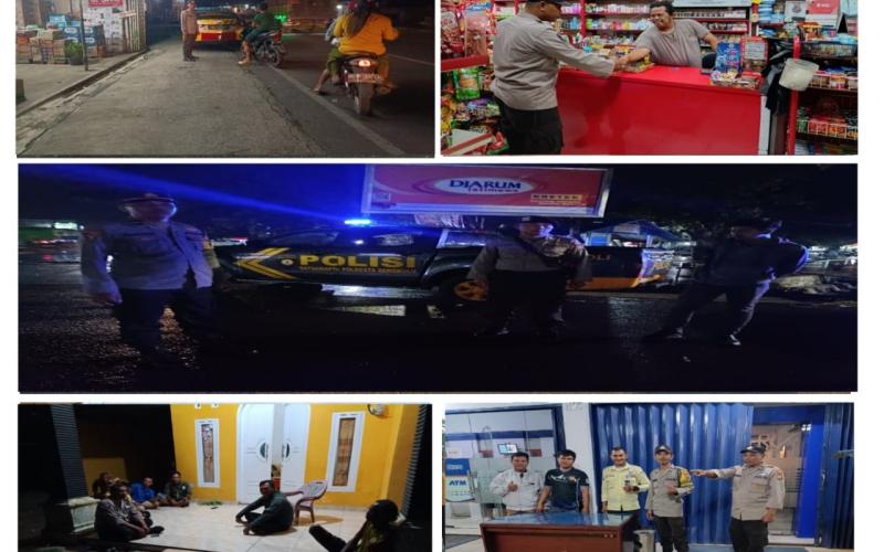 Berikan Pengamanan di Tengah-Tengah Masyarakat, Personel Polsek Kampung Melayu Patroli Dialogis 