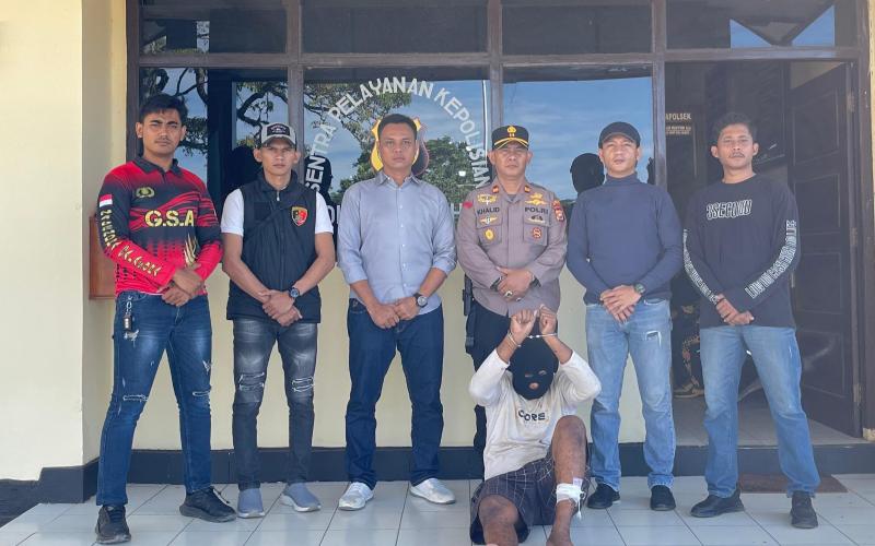 Setubuhi Anak Kandung Selama 2 Tahun, Warga Pinang Raya BU Didor Saat Coba Kabur