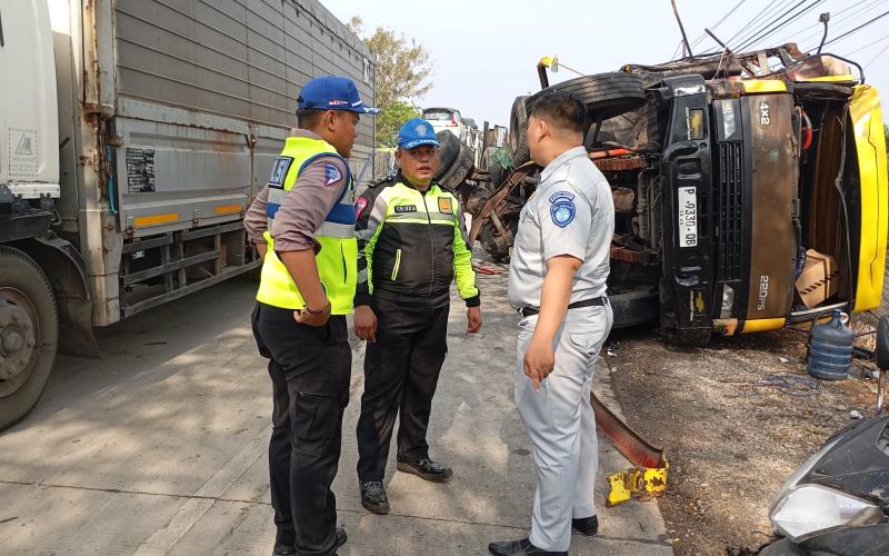 Jasa Raharja Jamin Seluruh Korban Kecelakaan Bus dan Truk di Pati (Jalur Pantura)