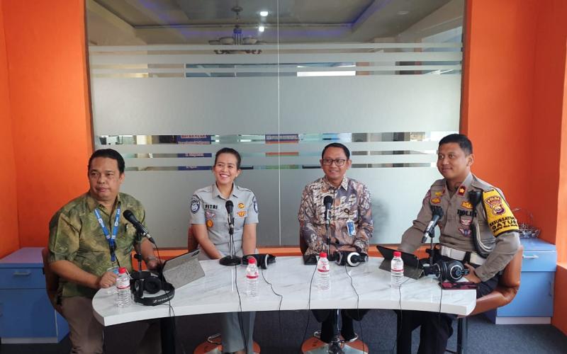 Jasa Raharja menjadi Narasumber dalam Kegiatan Dialog Interaktif Pagi di Radio RRI Bengkulu