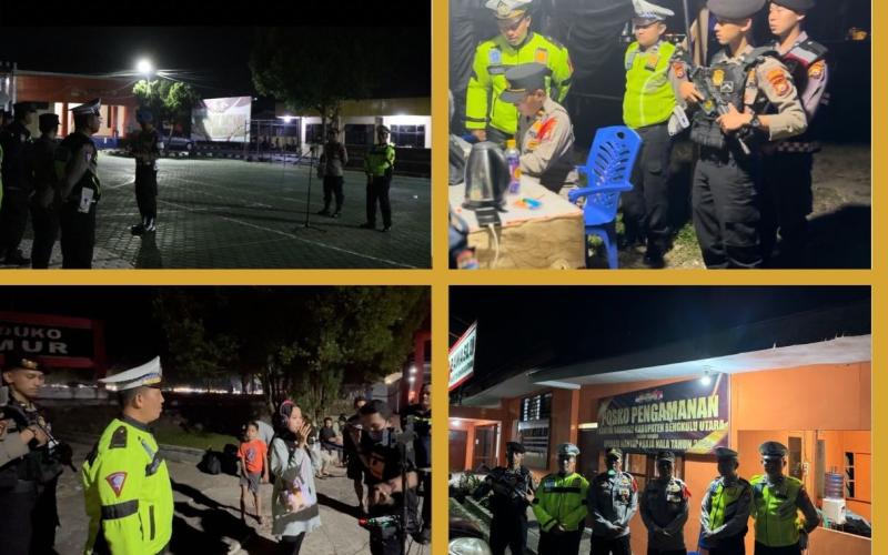 Patroli Sinergitas TNI-Polri Wujudkan Kamtibmas Kondusif di Wilkum 