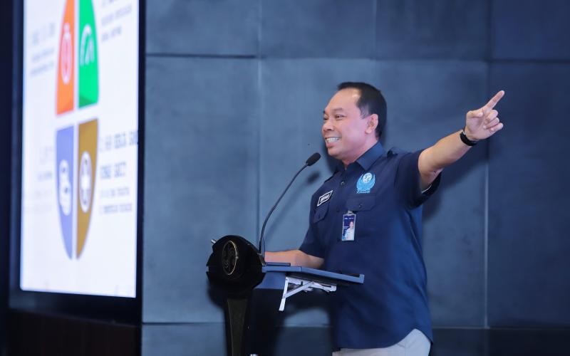 Rivan A. Purwantono Tekankan Semangat Sinergi dan Kolaborasi dalam Rakernas Serikat Pekerja Jasa Raharja