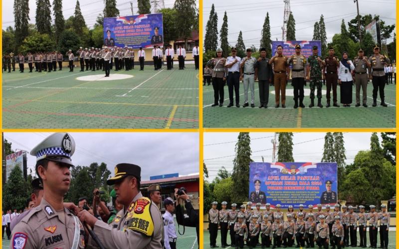 Pimpin Apel Gelar Pasukan Operasi Zebra Nala 2024, Kapolres Bengkulu Utara Tekankan Pelaksanaan yang Profesional 