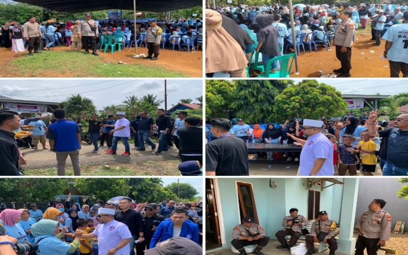 Polsek Muara Bangkahulu, Pengamanan dan Monitoring Kampanye Paslon Gubernur dan Wakil Gubernur Bengkulu 2024