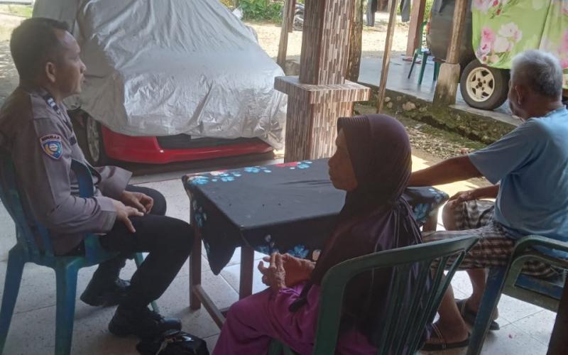 Satgas Preemtif OMP Polres Bengkulu Selatan Ajak Masyarakat Seginim Sukseskan Pilkada 2024