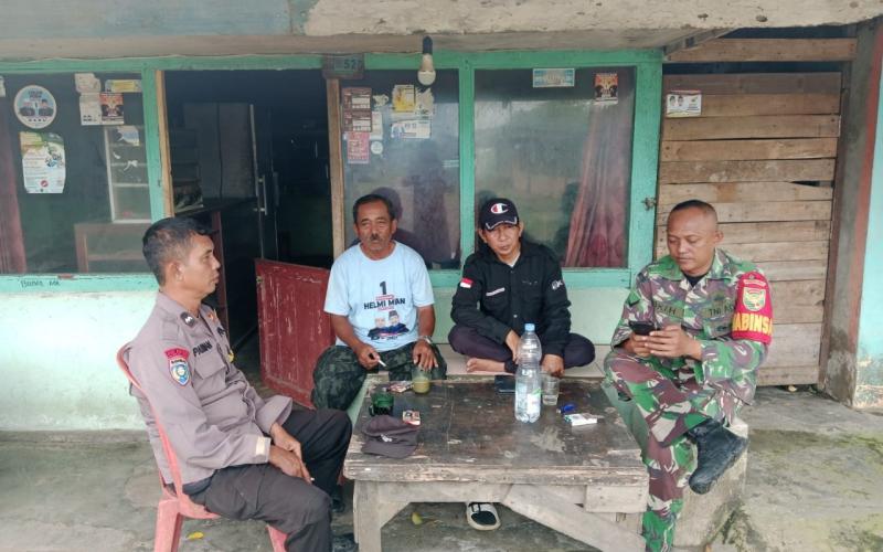 Bhabinkamtibmas Kelurahan Sumber Jaya Gelar Sambang untuk Jaga Keamanan dan Ketertiban