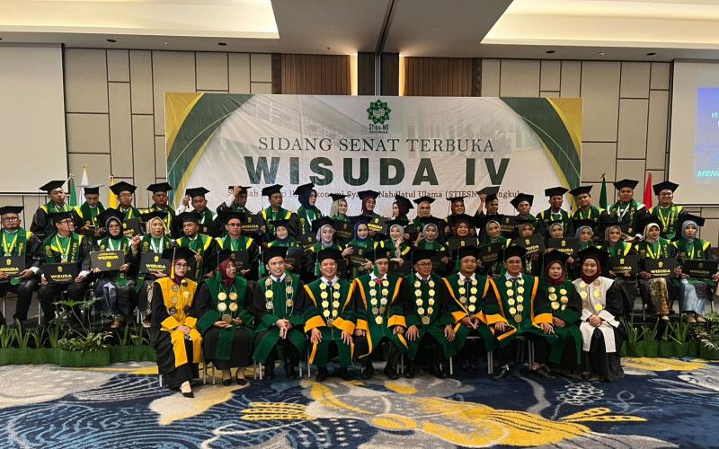 STIESNU Bengkulu Wisuda 38 Sarjana Ekonomi 
