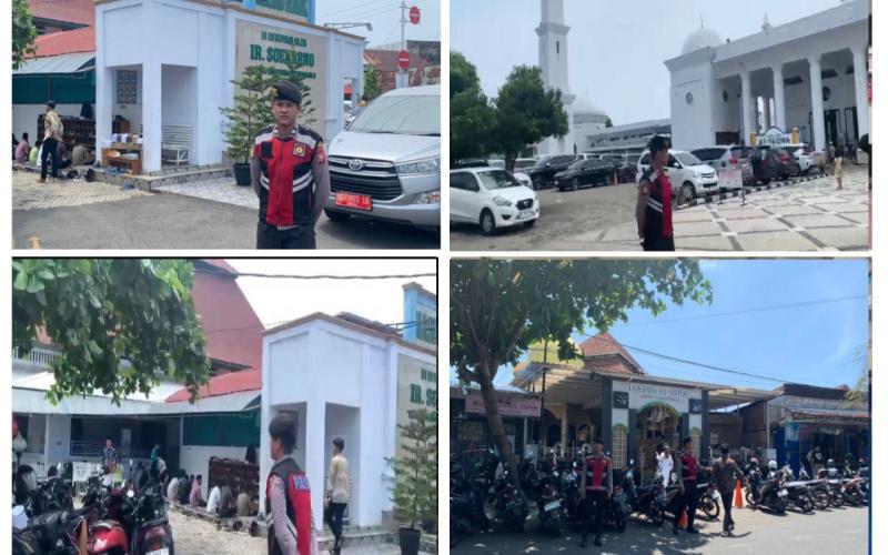 Sat Samapta Polresta Bengkulu Laksanakan Patroli Pengamanan Rumah Ibadah