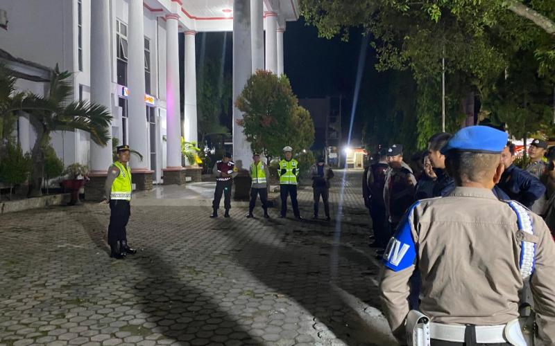 Ciptakan Kamtibmas Kondusif, Polres Bengkulu Selatan Gelar KRYD Malam Minggu