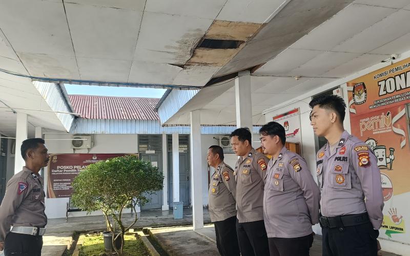 Polres Bengkulu Selatan Tingkatkan Pengamanan KPU Pasca Pilkada 2024