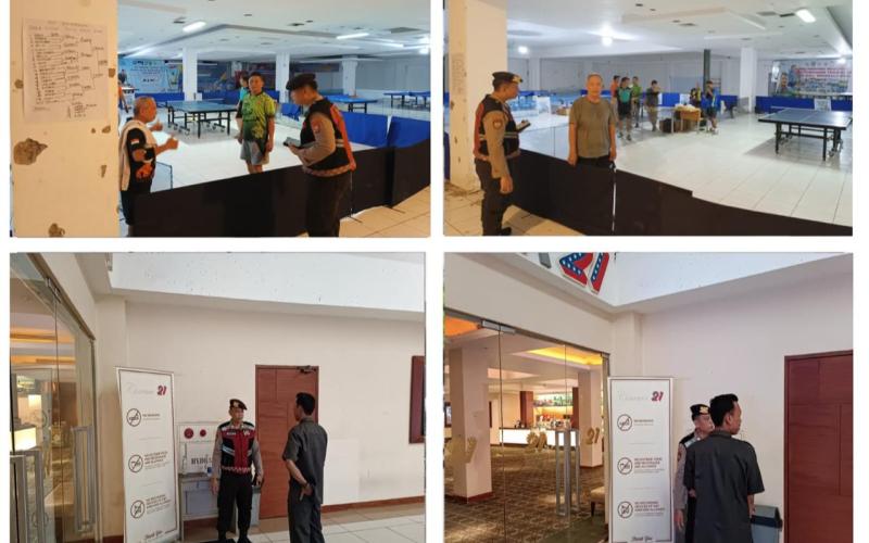 Polresta Bengkulu Laksanakan Patroli dan Himbauan Keamanan di Megamall