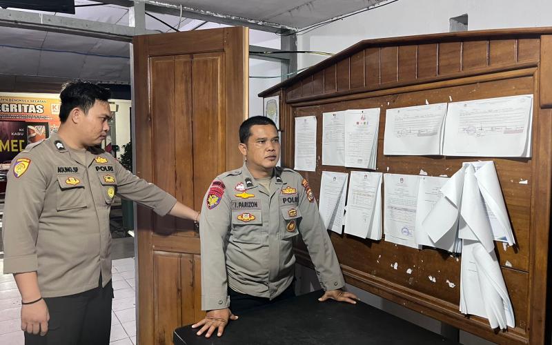 Pasca Pilkada 2024, Polres Bengkulu Selatan Siagakan Personel untuk Amankan Kantor KPU