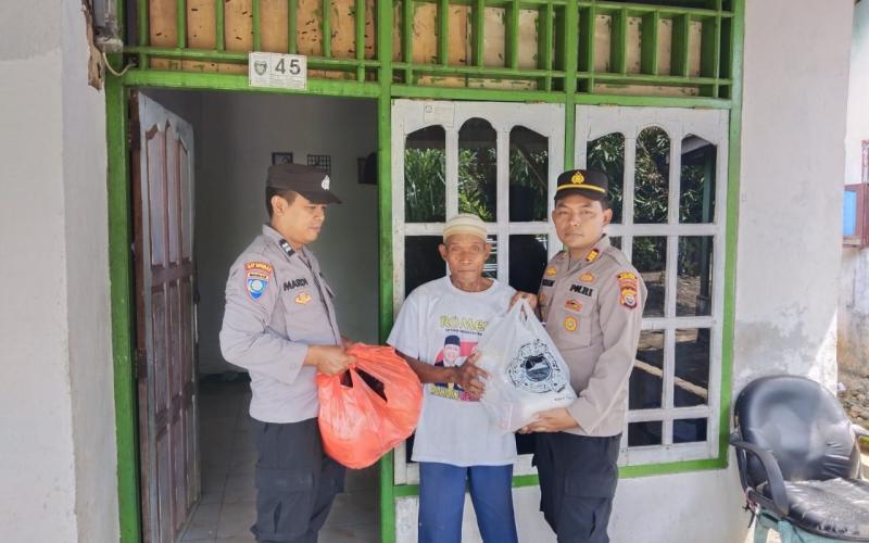 Polres Bengkulu Selatan Gelar “Senin Berbagi” untuk Masyarakat Kurang Mampu