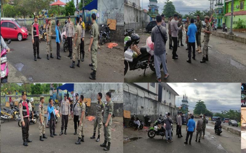 Polresta Bengkulu Laksanakan Pengamanan Pasca Penertiban PKL di Depan Mega Mall dan PTM