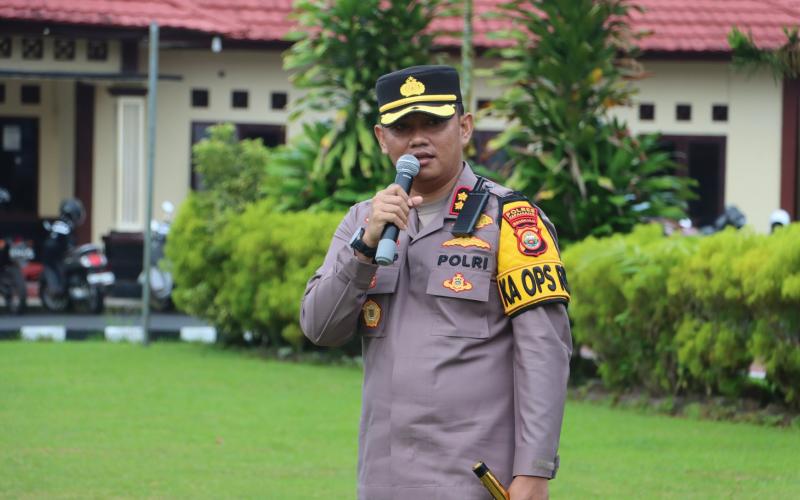 Arahan Perdana, Kapolres Kepahiang Berikan Penekanan Kepada Personel Polres Kepahiang